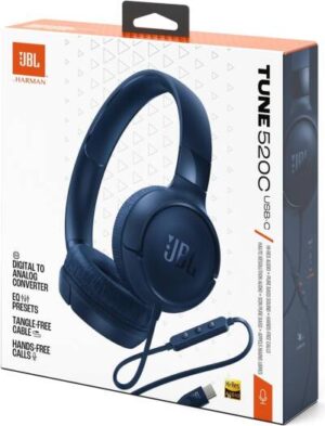JBL Tune 520C USB-C Wired Headphones - Image 5