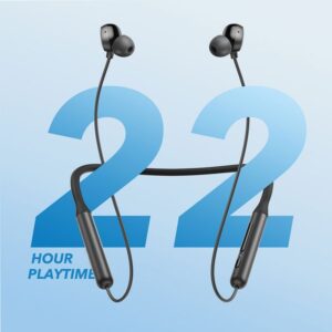Anker Soundcore Life U2i, 22 Hour Playtime,Graphene Drivers, IPX5, Black,Wireless Bluetooth Neckband, A3213H12 - Image 2