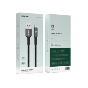 Green Lion USB-A to USB-C Braided Cable - Image 2