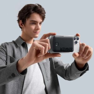 Anker MagGo Magnetic PowerBank / Built-in Stand / Supports MagSafe / 5000 mAh Capacity - Image 4