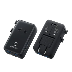 Anker Nano Travel Adapter (5-in-1, 20W, 1-Pack)