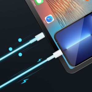 1.8M USB C to Lightning Cable [Apple MFi Certified] iPhone Fast Charger Cable USB-C Charging Cord for iPhone14/ 13/12/12 PRO Max/12 Mini/11/11PRO/XS/Max/XR/X/8/8Plus/iPad - Image 5