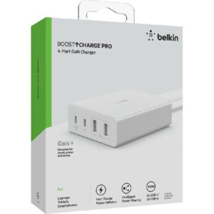 Belkin BoostCharge Pro 4-Port GaN Charger 108W
