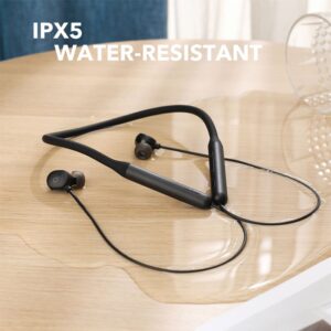 Anker Soundcore Life U2i, 22 Hour Playtime,Graphene Drivers, IPX5, Black,Wireless Bluetooth Neckband, A3213H12 - Image 6