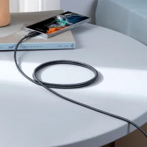 Anker 322 USB-C to USB-C 6ft 60W Braided Cable A81F6H11 - Black - Image 5