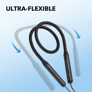 Anker Soundcore Life U2i, 22 Hour Playtime,Graphene Drivers, IPX5, Black,Wireless Bluetooth Neckband, A3213H12 - Image 4