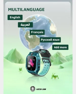 Green Lion Kids Series 5 Smart Watch With 1.44 Inch Display | 400mAh | GN2GKDS5SWPL - Purple - Image 4