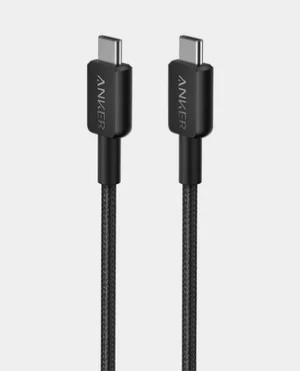 Anker 322 USB-C to USB-C 6ft 60W Braided Cable A81F6H11 - Black - Image 4