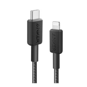 Anker 322 USB-C to Lightning Cable (3ft Braided) (A81B6H) - Image 2