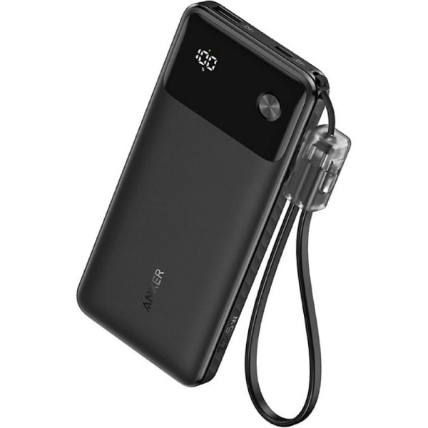 Anker-PowerBank-30W-20000mAh-Black-A1384H11-in-Qatar-600x600 Anker PowerBank 30W 20000mAh - Black (A1384H11) - Image 1