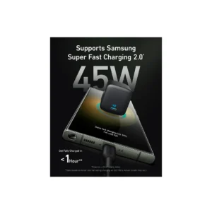 Anker 313 Charger 45w Ace USB C Super Fast Adapter - Black - Image 4