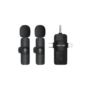 Green Lion 3 IN 1 Microphone Type-C / Lightning / Aux