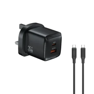 Green Lion G-Charge Series Dual Port Wall Charger 45W UK Plug
