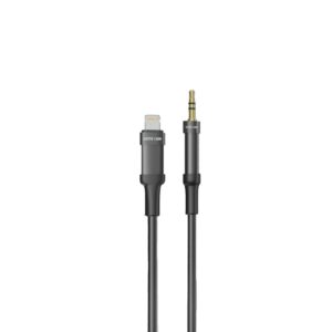 Green Lion Lightning to AUX Braided Cable 1M