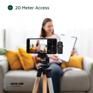 Green Lion 3 IN 1 Microphone Type-C / Lightning / Aux - Image 3