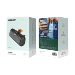 Green Lion 5000mAh Pocket Power Bank - Image 2