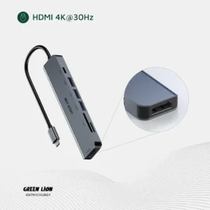 Green Lion 7-in-1 USB-C Hub - Image 8