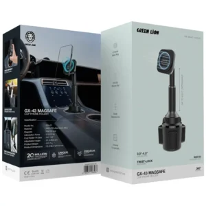 Green Lion GX-43 MagSafe Cup Phone Holder - Black - Image 2