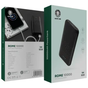Green Lion Rome Ultra Slim Power Bank 10000mAh - Image 2
