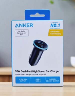 Anker 323 Car Charger 52.5W – Black - Image 2
