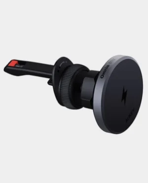 Aukey MagLink Dash Magnetic Phone Mount / 15W Fast Wireless Charging / USB-C / HD-MC13-BK - Black