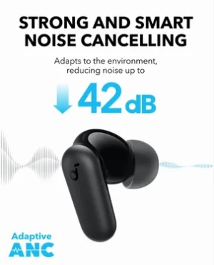 Anker Soundcore R50i NC | Wireless Earbuds | Strong 42dB Adaptive Noise Cancelling | IP54 | 45H Playtime - Image 5