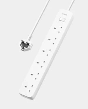 Anker 6-in-1 Charger Extension Cord Power Strip Extension Socket | 250V | 1.8m Cable Length | Built-in Surge Protection | A91F3K21