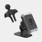 Green 2 in 1 Magnetic Car Phone Holder