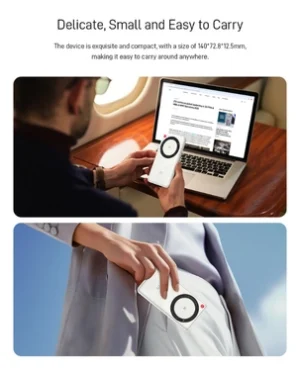 ZTE U30 Air 5G Portable WiFi Router | Dual Network | Up to 650Mbps | NFC | 4500mAh Battery - Image 3