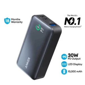 Anker Pocket-Sized Power Bank | 10,000mAh | 30W | Type-C | Type-A - Image 2